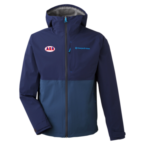 AER - Vineyard Vines Men's Packable Rain Shell Jacket