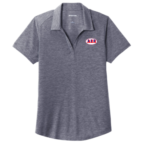AER - Ladies Tri Blend Wicking Polo