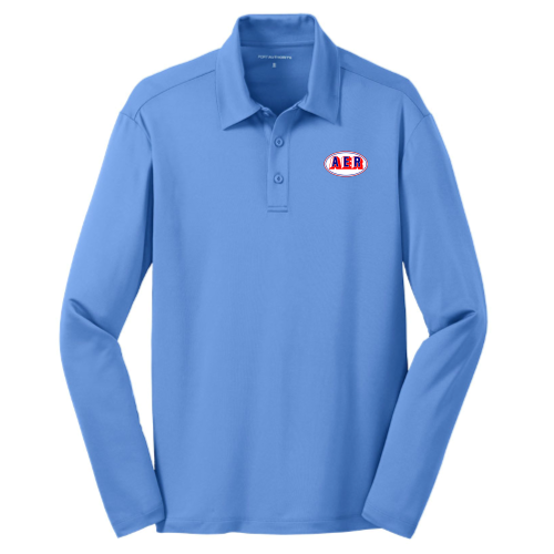 AER - Mens Long Sleeve Performance Polo