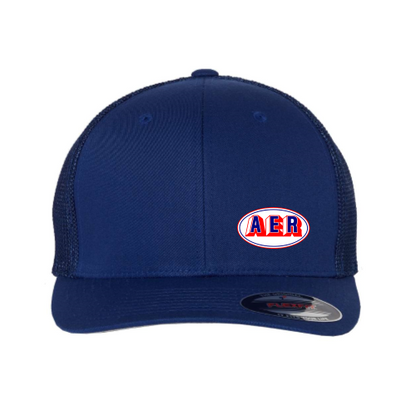 AER - 6 Panel Flexfit Mesh back Cap