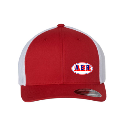 AER - 6 Panel Flexfit Mesh back Cap