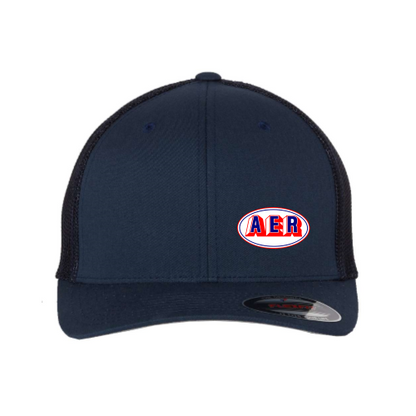 AER - 6 Panel Flexfit Mesh back Cap