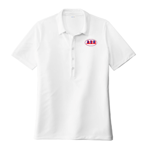 AER - Ladies Posi-UV Pro Polo - White Polo