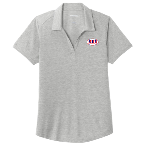 AER - Ladies Tri Blend Wicking Polo