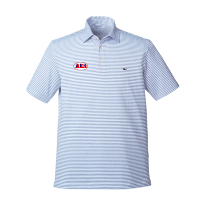 AER - Vineyard Vines Men's Heathered Striped Polo