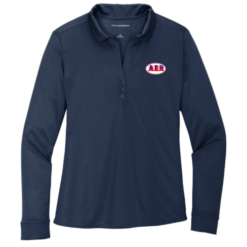 AER - Ladies Long Sleeve Performance Polo