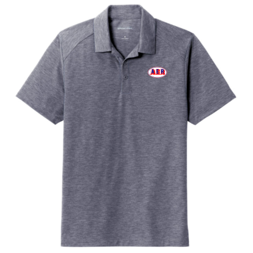 AER - Men's Tri Blend Wicking Polo